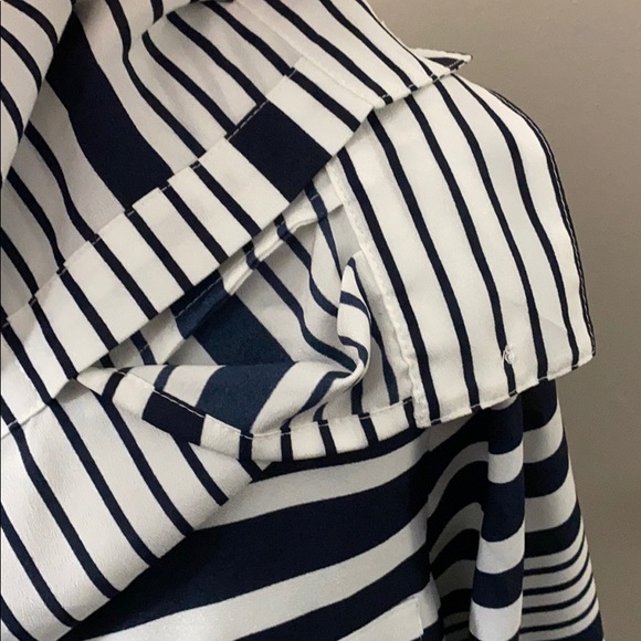 Calvin Klein Striped white and blue tunic - Picture 6 of 7